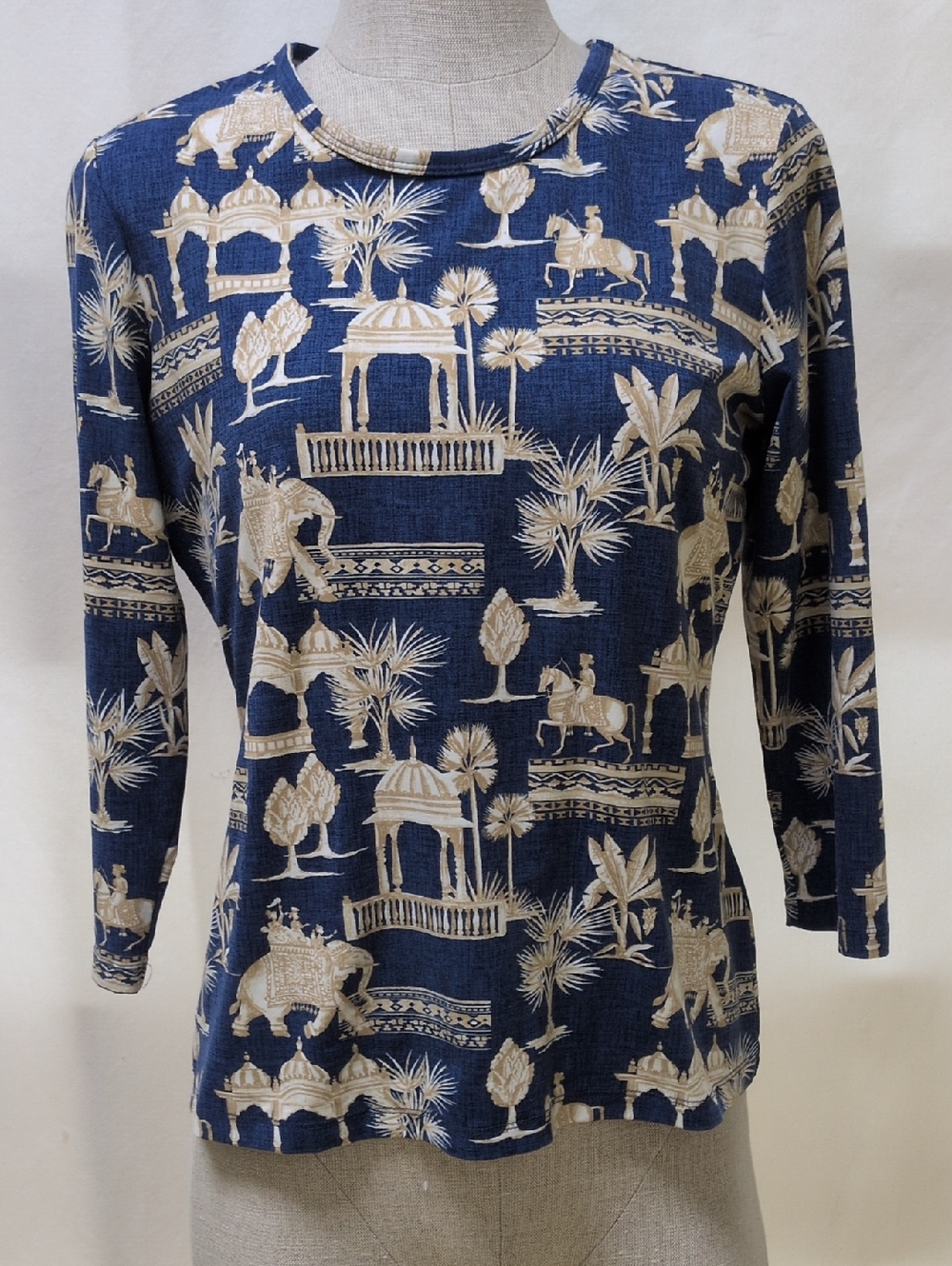 J. McLaughlin Desert Toile Catalina Cloth Top